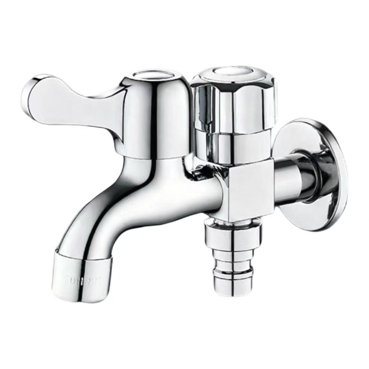 Dual-Control Dual-Outlet სარეცხი მანქანის ონკანი